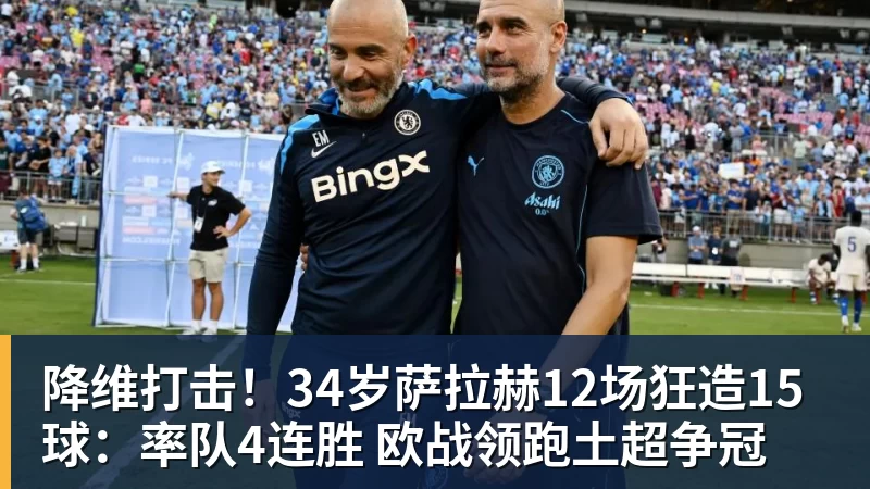 降维打击!34岁萨拉赫12场狂造15球:率队4连胜 欧战领跑土超争冠